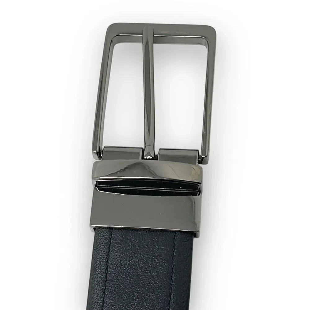 Big & Tall Black Brown Reversible Stylish Dress Belt Stylish Men’s Size 56
